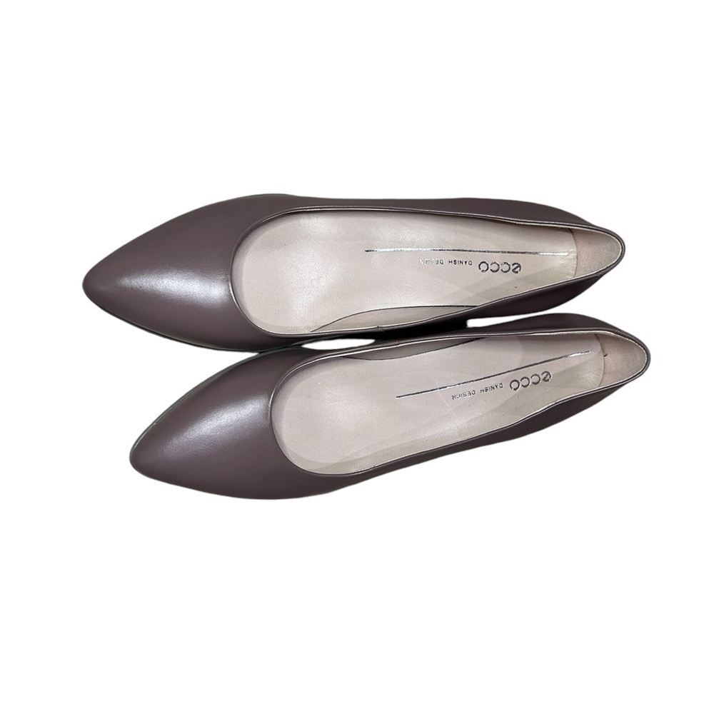 NEW ECCO Shape 45 Dress Pumps Mauve | Comfort Leather Work Shoe | US8 EU39 - Picture 2 of 10